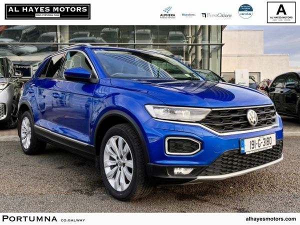 Volkswagen T-Roc SUV, Diesel, 2019, Blue
