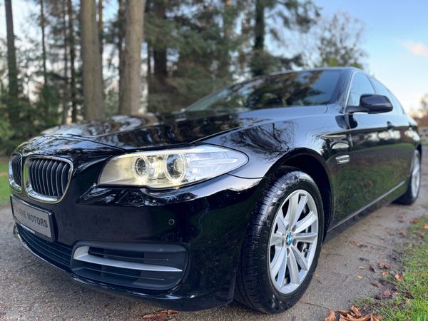 BMW 5-Series Saloon, Diesel, 2016, Black