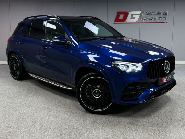 Mercedes-Benz GLE SUV, Diesel Hybrid, 2021, Blue