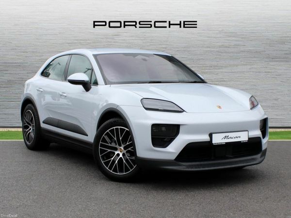 Porsche Macan SUV, Electric, 2025, Grey