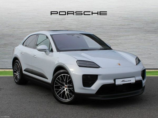 Porsche Macan SUV, Electric, 2025, Grey