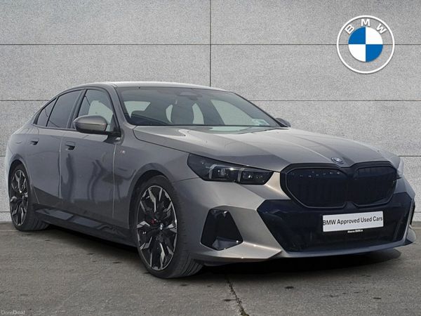 BMW 5-Series Saloon, Petrol Plug-in Hybrid, 2025, Grey