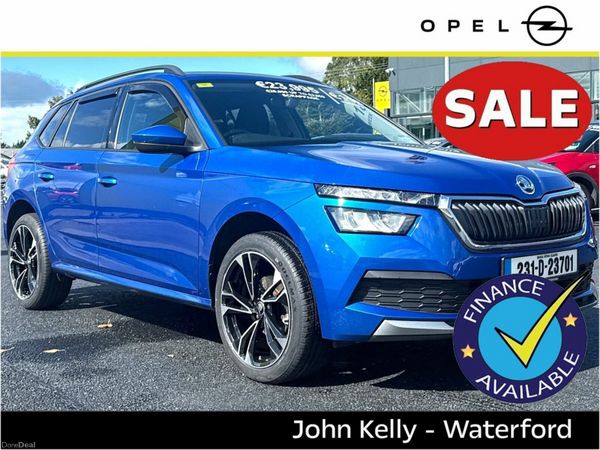 Skoda Kamiq Hatchback, Petrol, 2023, Blue