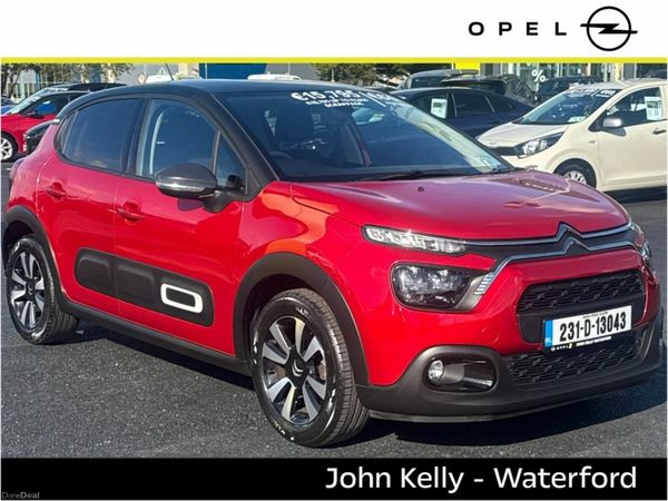 Citroen C3 Hatchback, Petrol, 2023, Red