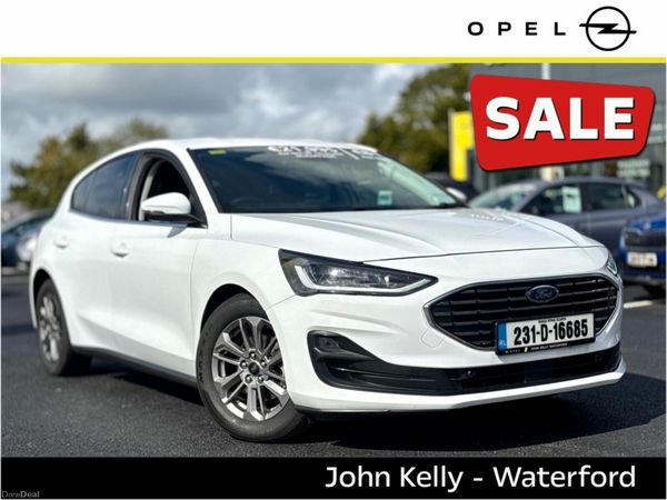 Ford Focus Hatchback, Petrol, 2023, White