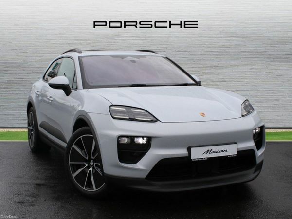 Porsche Macan SUV, Electric, 2025, Grey