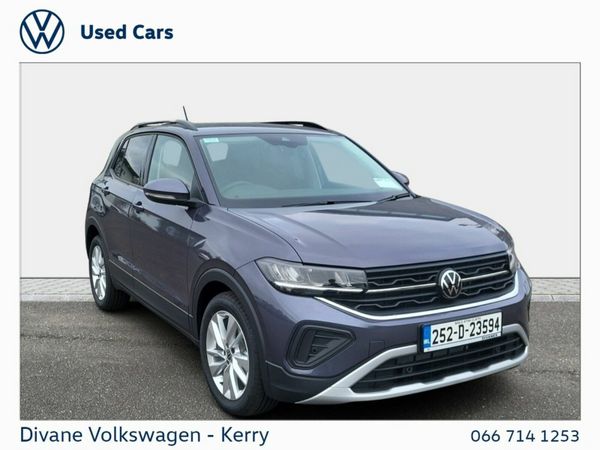 Volkswagen T-Cross SUV, Petrol, 2025, Grey
