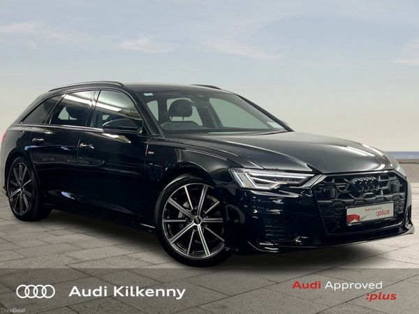Audi A6 Estate, Diesel Hybrid, 2025, Black