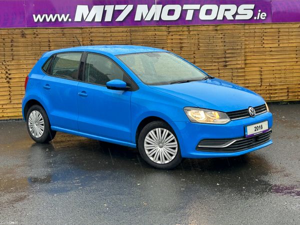 Volkswagen Polo Hatchback, Petrol, 2016, Blue