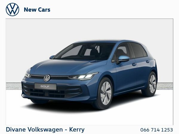 Volkswagen Golf Hatchback, Petrol Hybrid, 2026, Blue