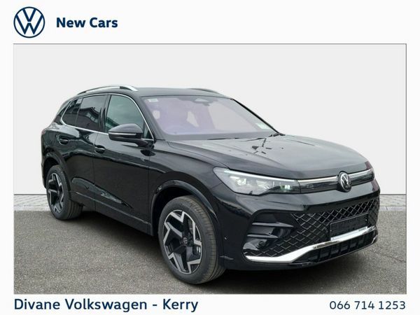 Volkswagen Tiguan SUV, Petrol Plug-in Hybrid, 2026, Black