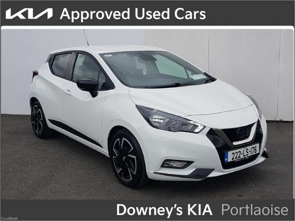 Nissan Micra Hatchback, Petrol, 2022, White