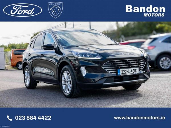 Ford Kuga SUV, Petrol Hybrid, 2022, Black