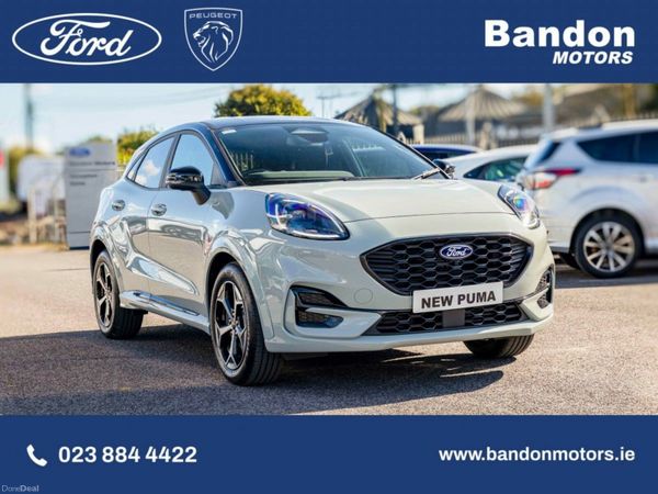 Ford Puma Hatchback, Petrol Hybrid, 2026, Grey