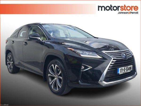 Lexus RX450H SUV, Petrol Hybrid, 2017, Black