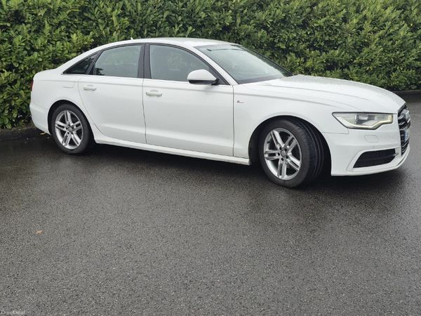Audi A6 Saloon, Diesel, 2014, White