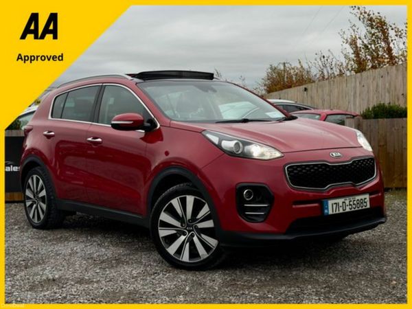 Kia Sportage Estate, Diesel, 2017, Red