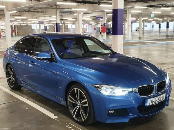 BMW 3-Series Saloon, Petrol, 2017, Blue