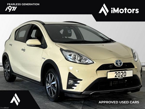 Toyota Aqua Hatchback, Petrol Hybrid, 2020, Beige