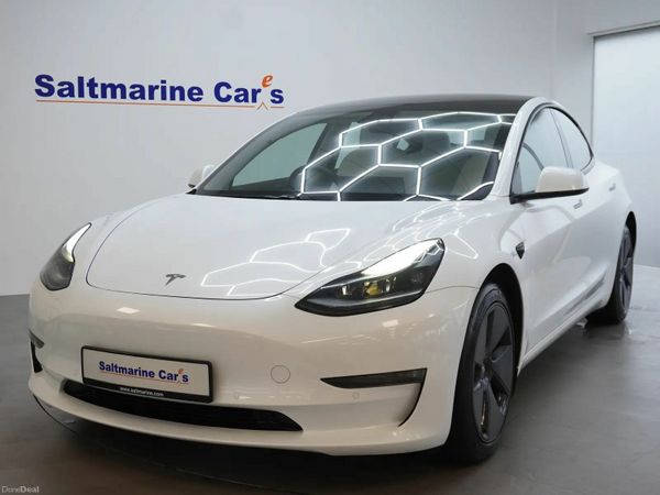Tesla Model 3 Saloon, Electric, 2021, White
