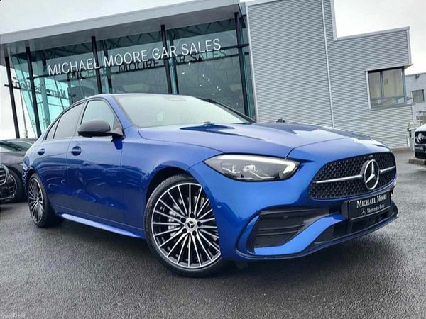 Mercedes-Benz C-Class Saloon, Diesel Hybrid, 2026, Blue