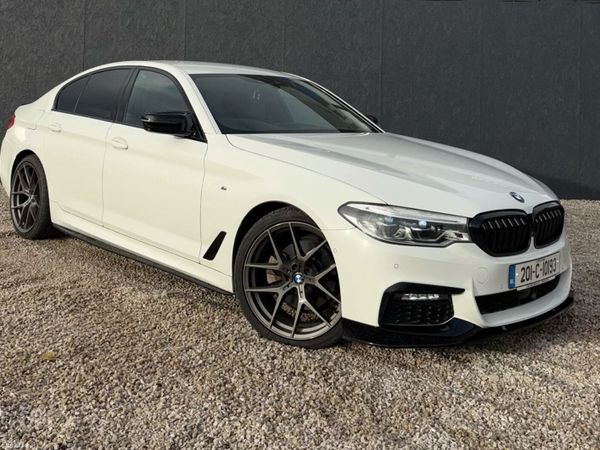 BMW 5-Series Saloon, Diesel, 2020, White