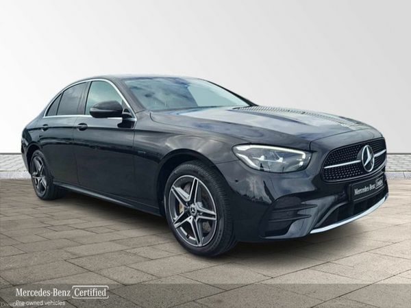 Mercedes-Benz E-Class Saloon, Diesel Plug-in Hybrid, 2021, Black