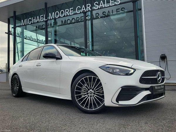 Mercedes-Benz C-Class Saloon, Diesel Hybrid, 2026, White
