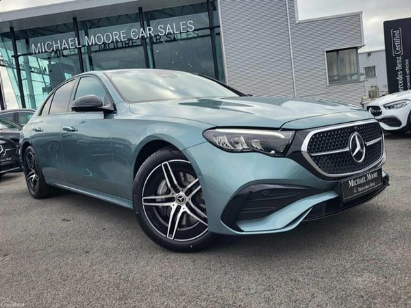 Mercedes-Benz E-Class Saloon, Diesel Plug-in Hybrid, 2026, Silver