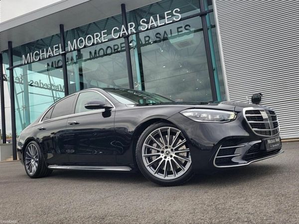 Mercedes-Benz S-Class Saloon, Diesel Hybrid, 2026, Black