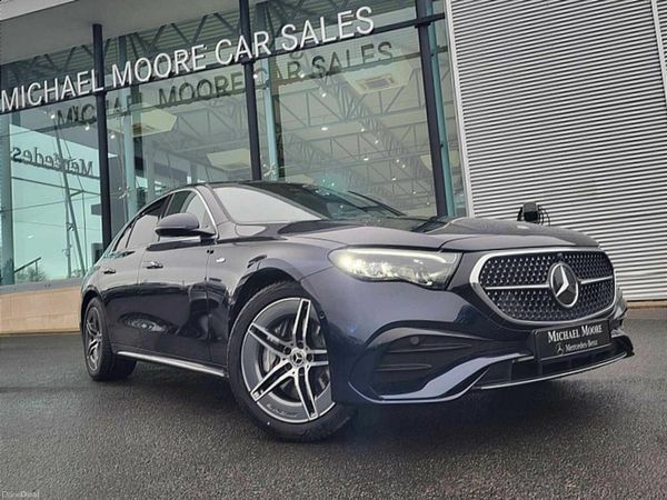 Mercedes-Benz E-Class Saloon, Diesel Plug-in Hybrid, 2026, Blue