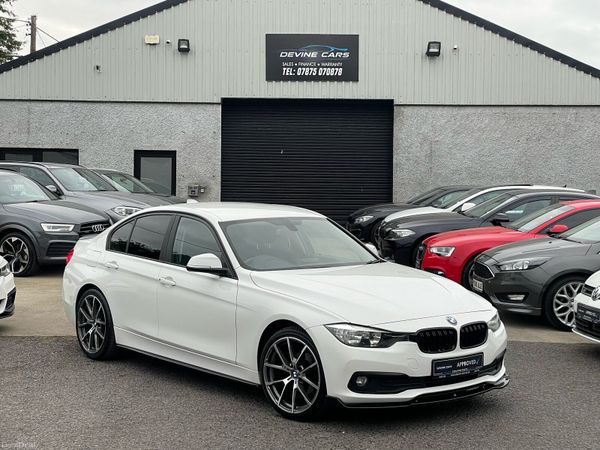 BMW 3-Series Saloon, Diesel, 2017, White