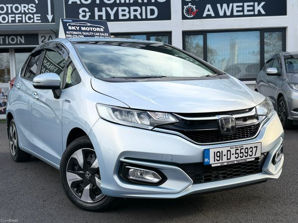 Honda Fit Hatchback, Petrol Hybrid, 2019, Silver
