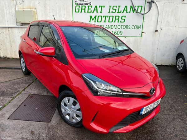 Toyota Vitz Hatchback, Petrol, 2016, Red