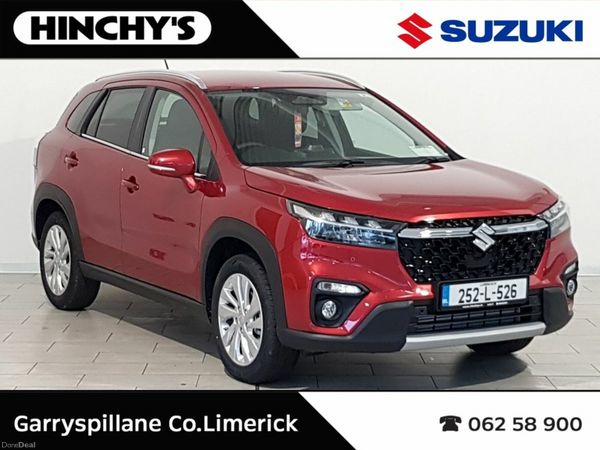 Suzuki S-CROSS Hatchback, Petrol Hybrid, 2025, Red