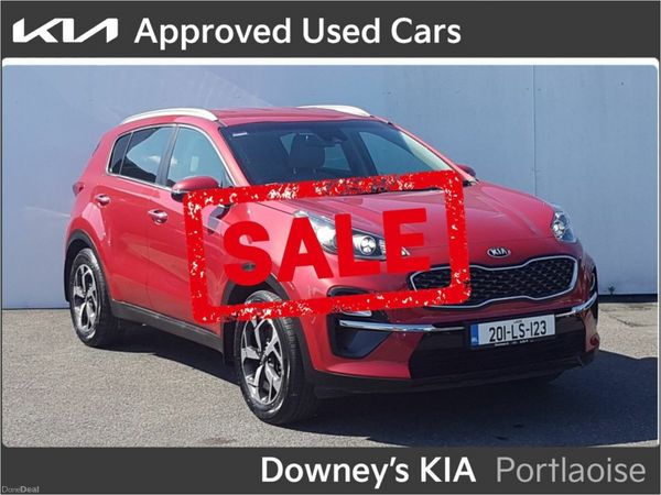 Kia Sportage SUV, Diesel, 2020, Red