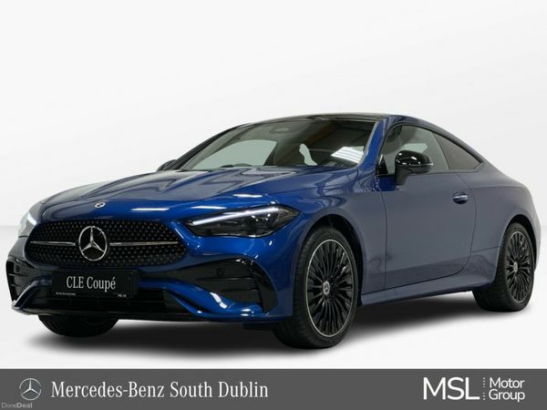 Mercedes-Benz CLE Coupe, Petrol Plug-in Hybrid, 2026, Blue
