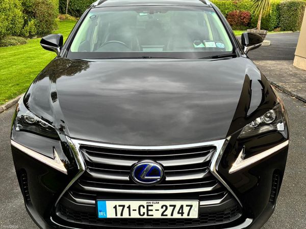 Lexus NX SUV, Petrol Hybrid, 2017, Black