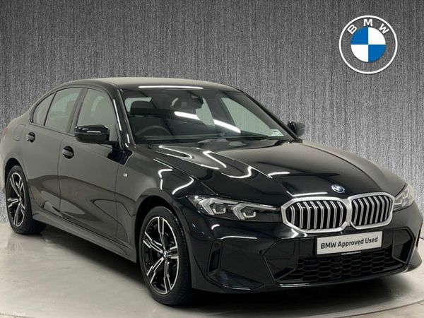 BMW 3-Series Saloon, Petrol Plug-in Hybrid, 2025, Black