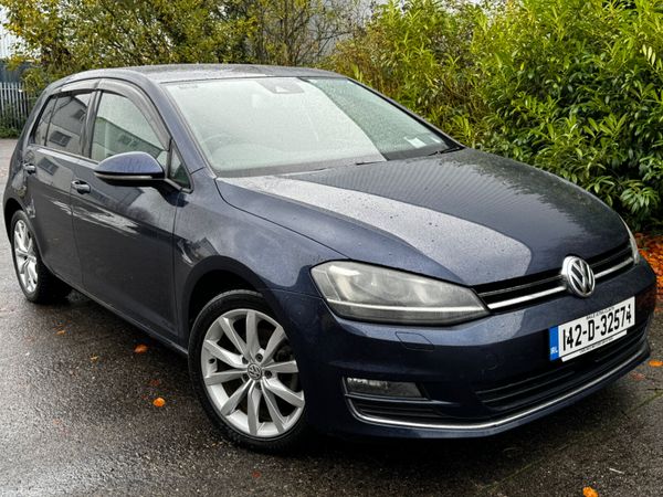 Volkswagen Golf Hatchback, Petrol, 2014, Blue