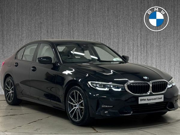 BMW 3-Series Saloon, Petrol Plug-in Hybrid, 2021, Black