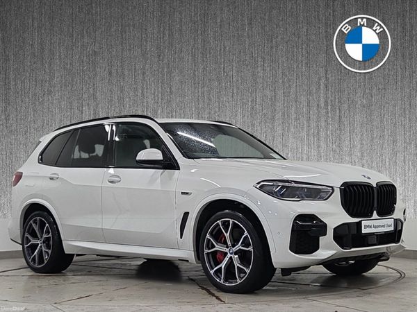 BMW X5 SUV, Petrol Plug-in Hybrid, 2022, White