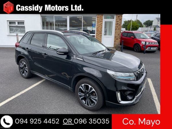 Suzuki Vitara SUV, Petrol Hybrid, 2021, Black