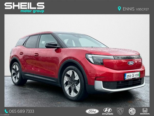 Ford Explorer SUV, Electric, 2025, Red