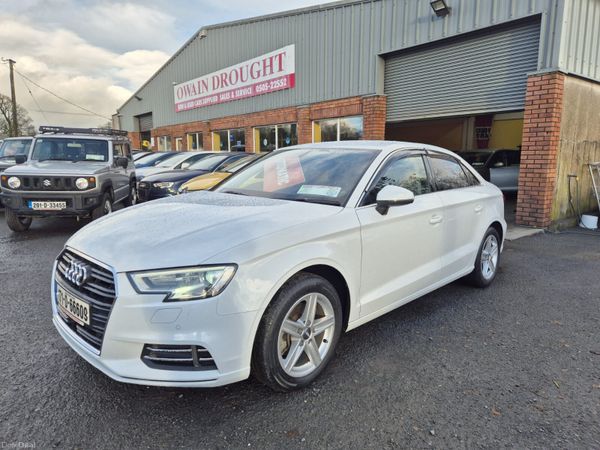 Audi A3 Saloon, Petrol, 2017, White