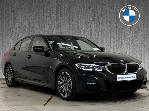 BMW 3-Series Saloon, Petrol Plug-in Hybrid, 2022, Black