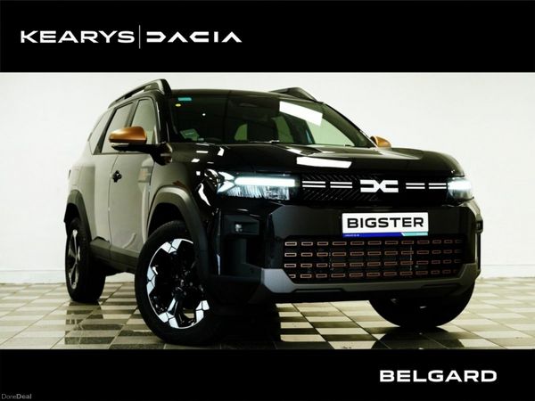 Dacia Bigster SUV, Petrol Hybrid, 2026, Black