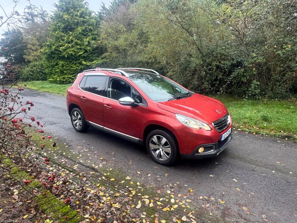 Peugeot 2008 SUV, Petrol, 2016, Red