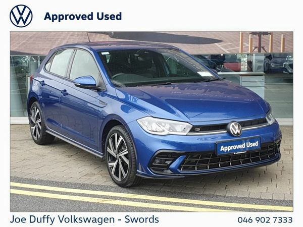 Volkswagen Polo Hatchback, Petrol, 2022, Blue