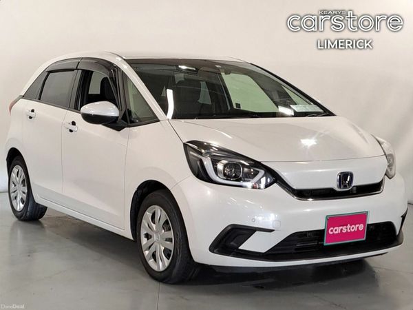 Honda Fit Hatchback, Petrol Hybrid, 2020, White